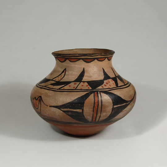 Historic San Ildefonso Pueblo Pottery - C3764A